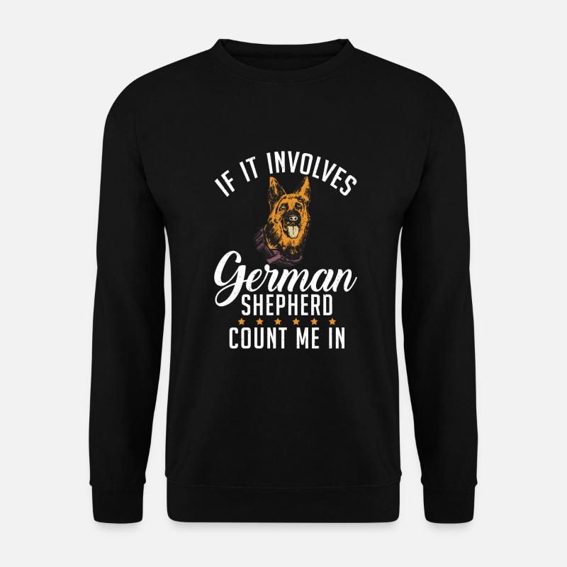German Shepherd Gifts - Unisex Sweatshirt - black