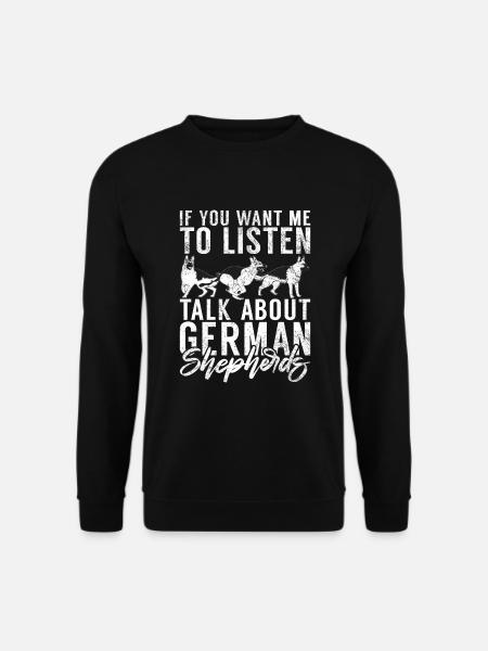 German Shepherd Gifts - Unisex Sweatshirt - black