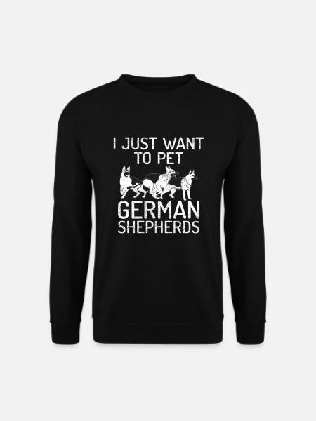 German Shepherd Gifts - Unisex Sweatshirt - black