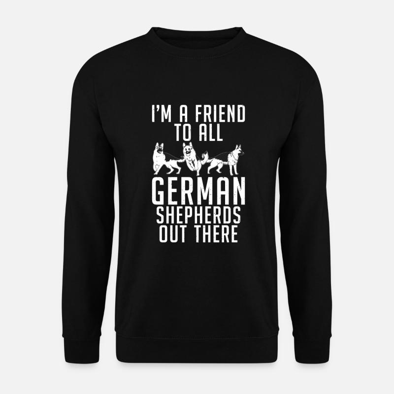 German Shepherd Gifts - Unisex Sweatshirt - black