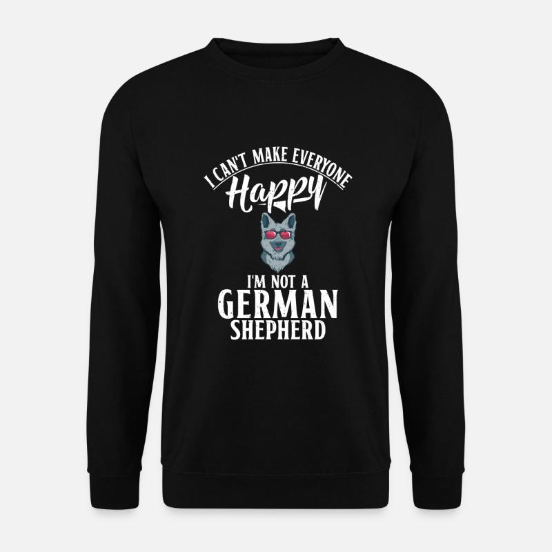 Deutscher Schäferhund Geschenke - Unisex Pullover - Schwarz