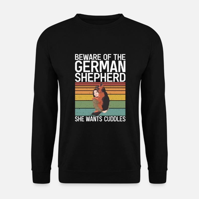 German Shepherd Gifts - Unisex Sweatshirt - black