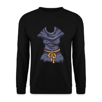 Witch Costume - Unisex Sweatshirt - black - Front - Alina (178cm) & Michal (187cm)
