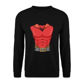 Costume du diable - Sweat-shirt Unisexe - noir - Devant - Alina (178cm) & Michal (187cm)