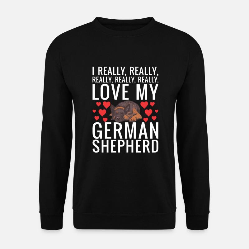 German Shepherd Gifts - Unisex Sweatshirt - black