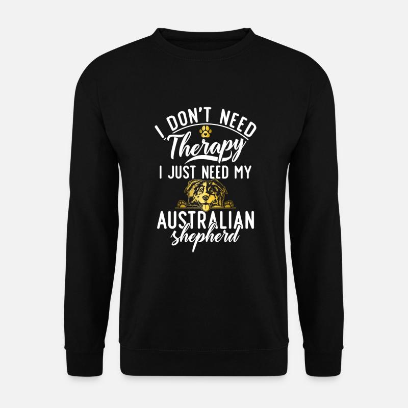 Cadeaux de berger australien - Sweat-shirt Unisexe - noir
