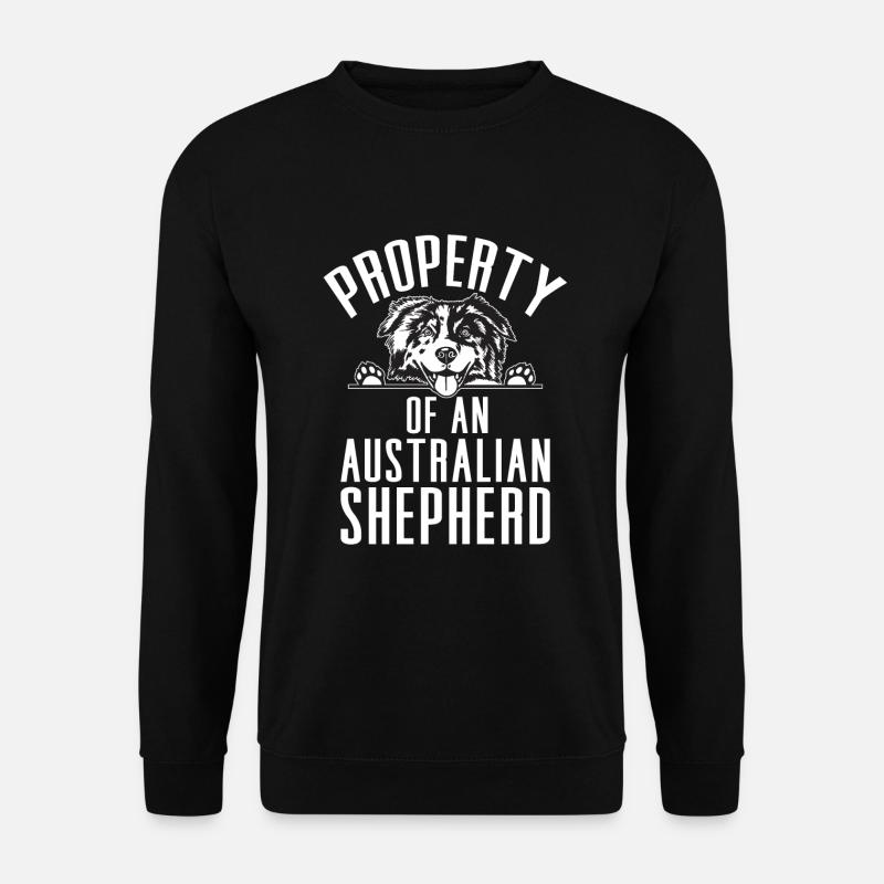 Australian Shepherd Geschenke - Unisex Pullover - Schwarz