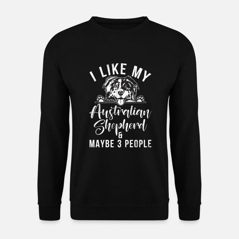 Australian Shepherd Gifts - Unisex Sweatshirt - black