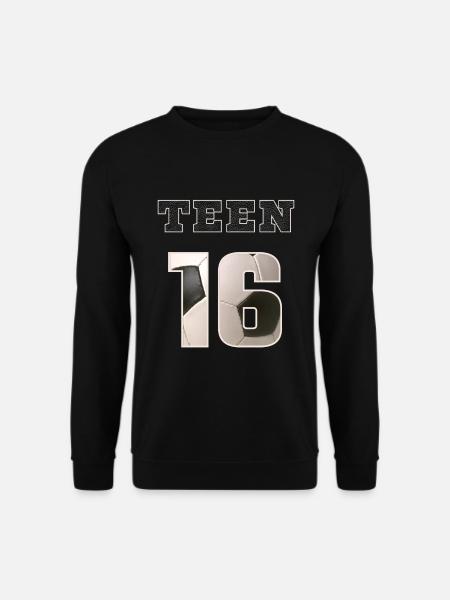 Fussball TEEN 16 Soccer - Unisex Sweatshirt - black