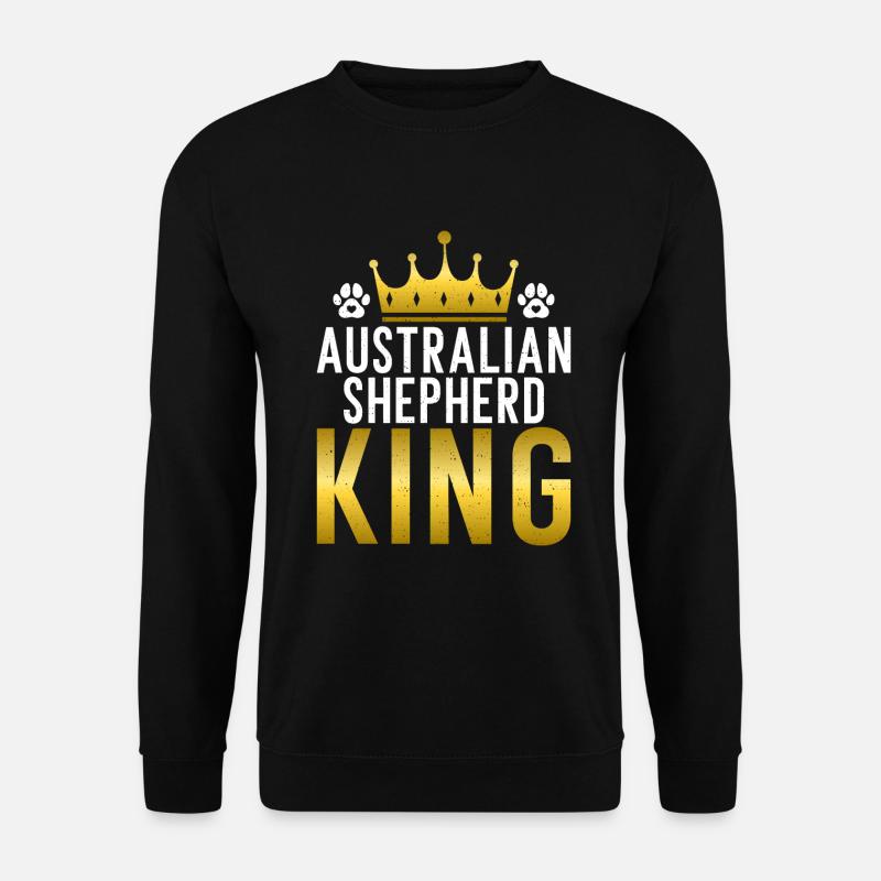 Australian Shepherd Geschenke - Unisex Pullover - Schwarz