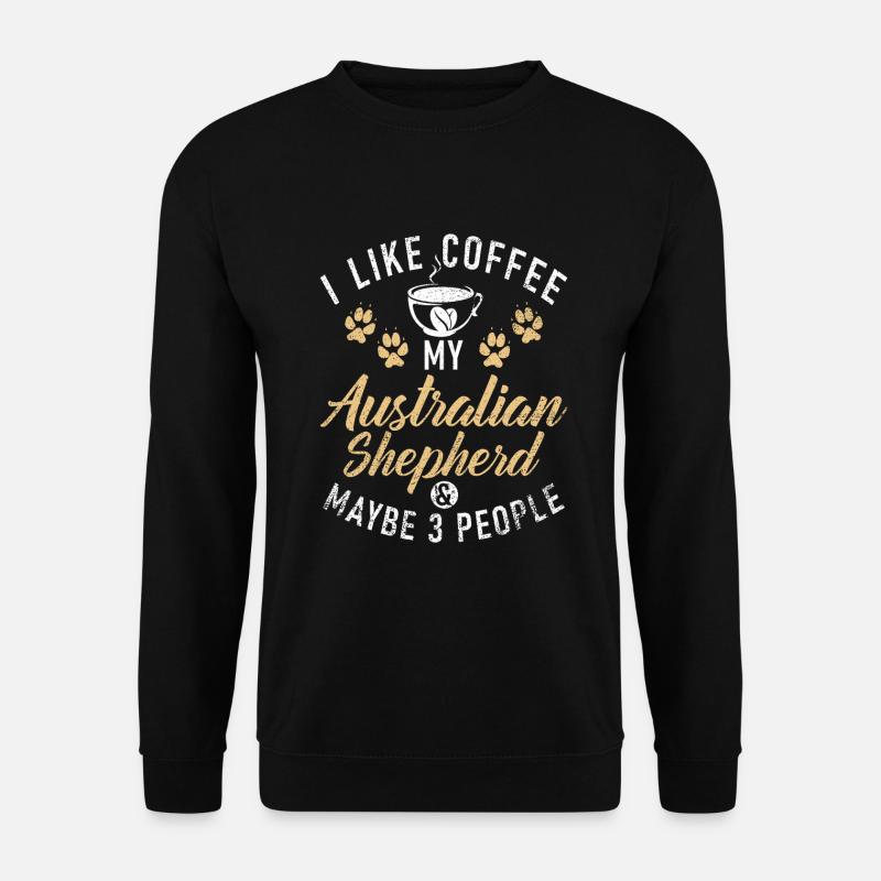 Cadeaux de berger australien - Sweat-shirt Unisexe - noir