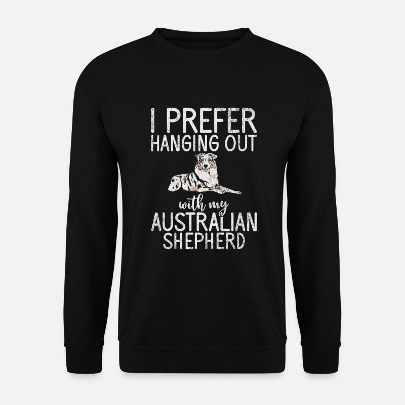 Australian Shepherd Gifts - Unisex Sweatshirt - black