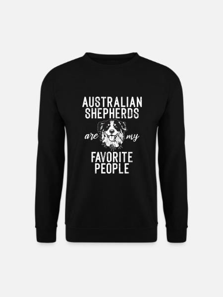 Australian Shepherd Geschenke - Unisex Pullover - Schwarz