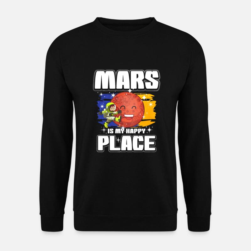 Mars Planet Gift - Unisex Sweatshirt - black