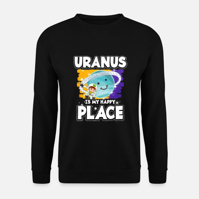 Uranus Planet Gift - Unisex Sweatshirt - black