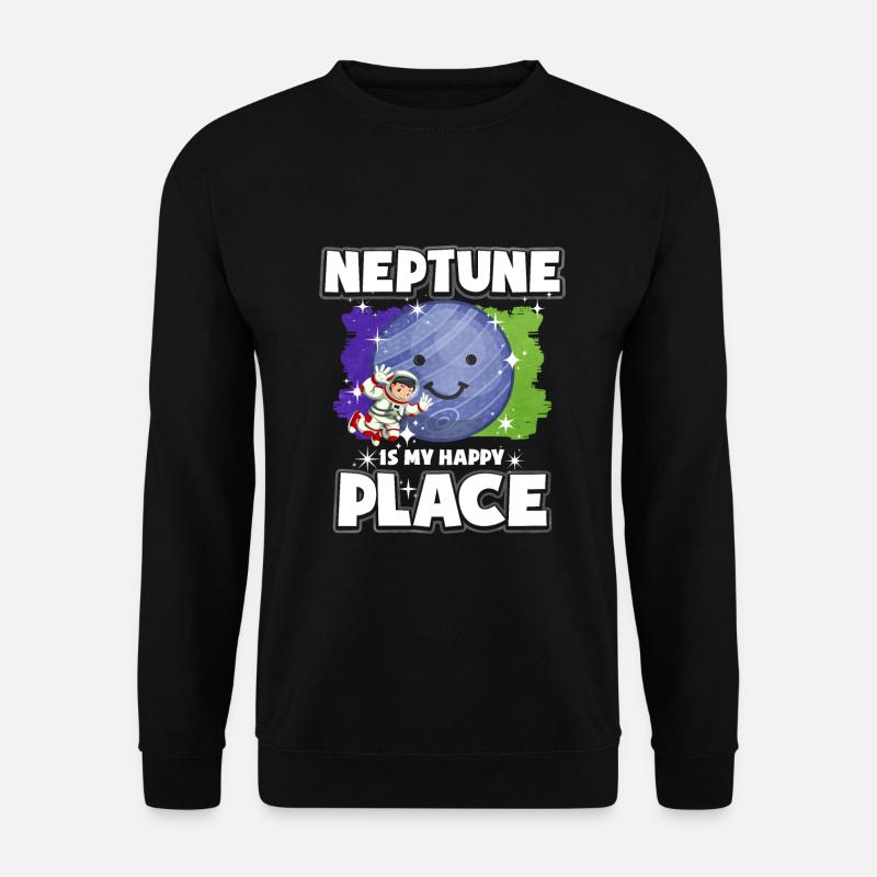 Neptune Planet Gift - Unisex Sweatshirt - black