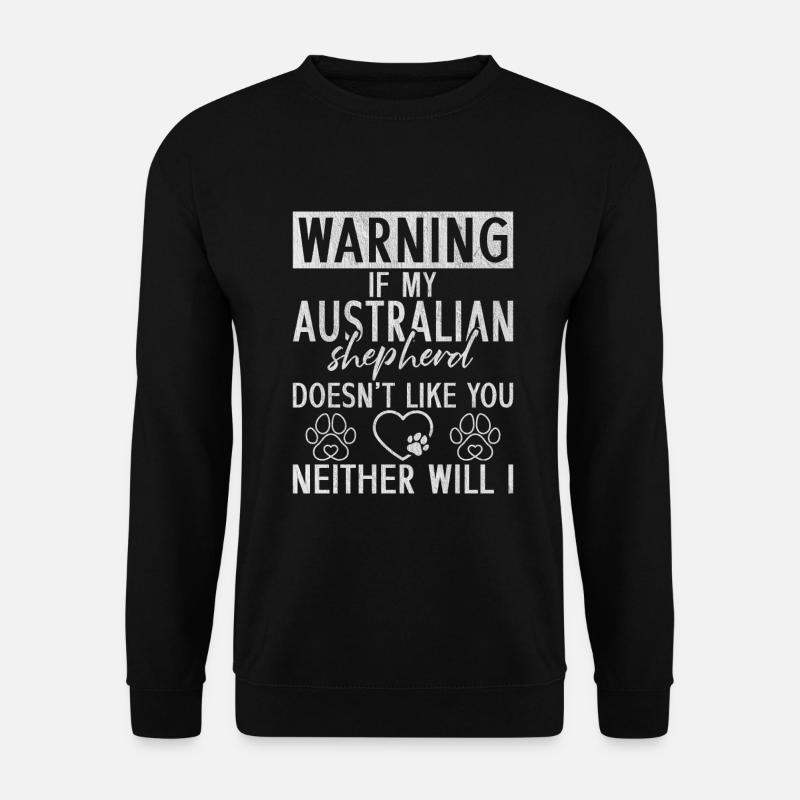 Australian Shepherd Gifts - Unisex Sweatshirt - black
