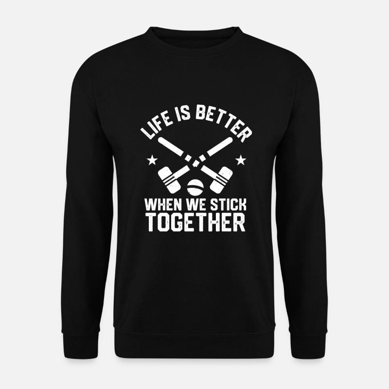Krocket - Unisex Pullover - Schwarz