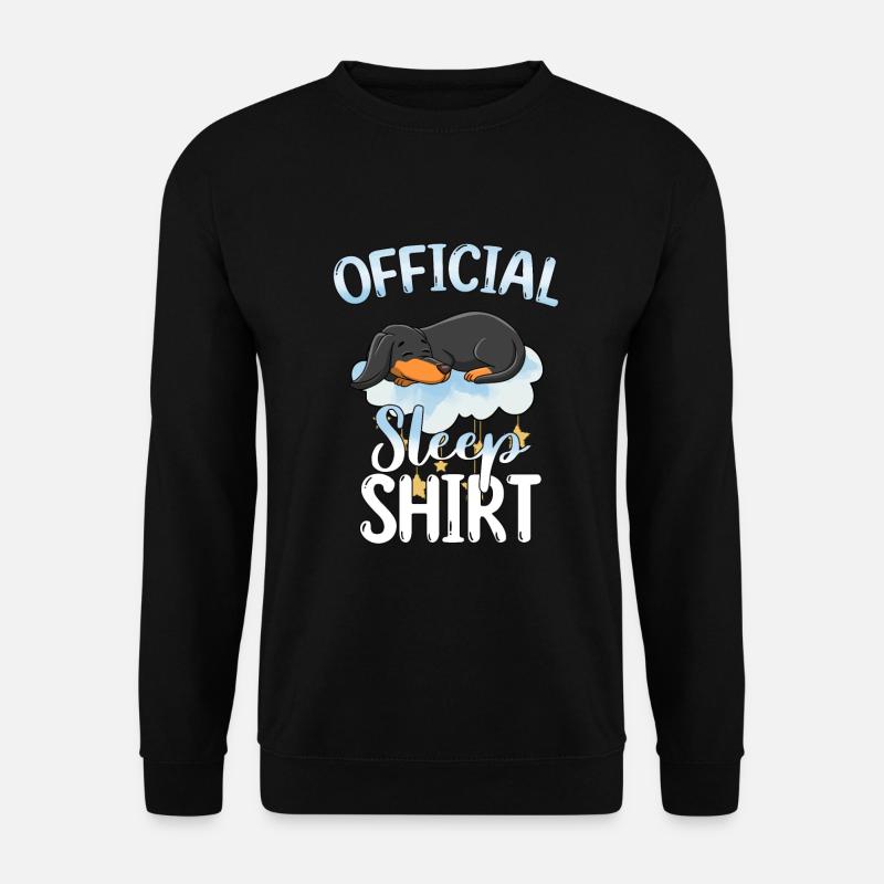 Schlafen Süß Geschenk - Unisex Pullover - Schwarz