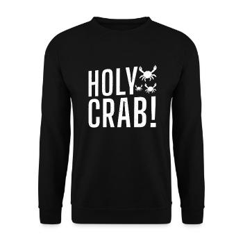 Cadeaux Crab Lover - Sweat-shirt Unisexe - noir - Devant - Alina (178cm) & Michal (187cm)