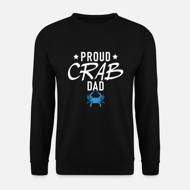 Crab Lover Gifts - Unisex Sweatshirt - black