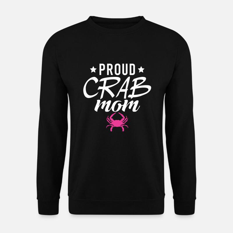Crab Lover Gifts - Unisex Sweatshirt - black