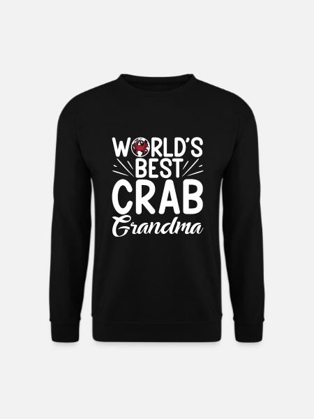 Cadeaux Crab Lover - Sweat-shirt Unisexe - noir