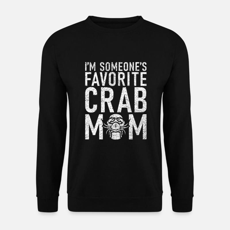 Crab Lover Gifts - Unisex Sweatshirt - black