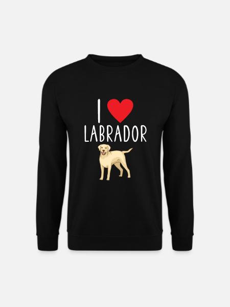 Labrador Lover Gifts - Unisex Sweatshirt - black