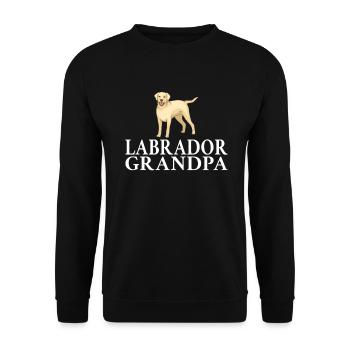 Cadeaux amoureux du Labrador - Sweat-shirt Unisexe - noir - Devant - Alina (178cm) & Michal (187cm)