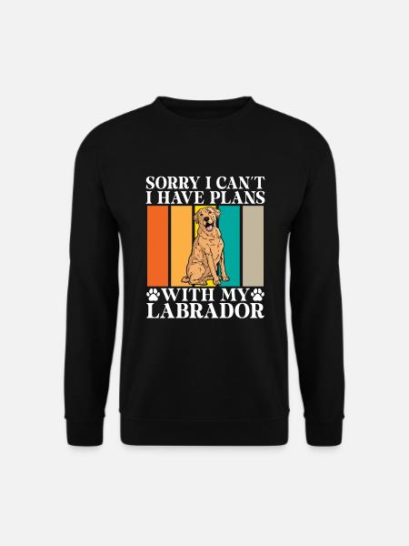 Labrador Lover Gifts - Unisex Sweatshirt - black