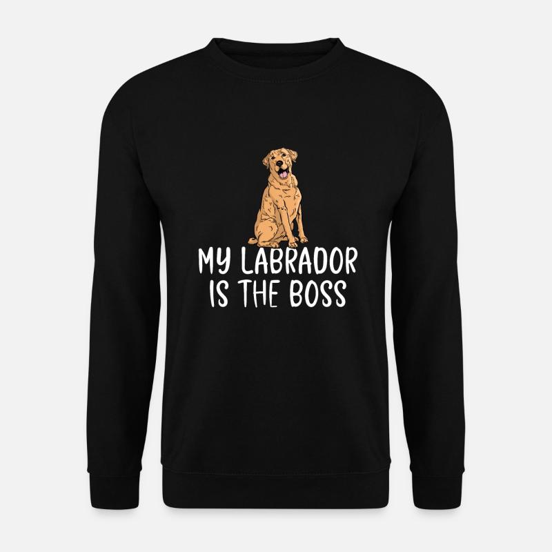 Labrador Lover Gifts - Unisex Sweatshirt - black