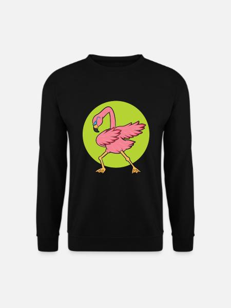 Flamingo Funny Party Gift - Unisex Sweatshirt - black