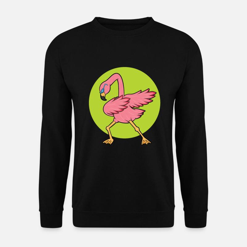 Flamingo Funny Party Gift - Unisex Sweatshirt - black