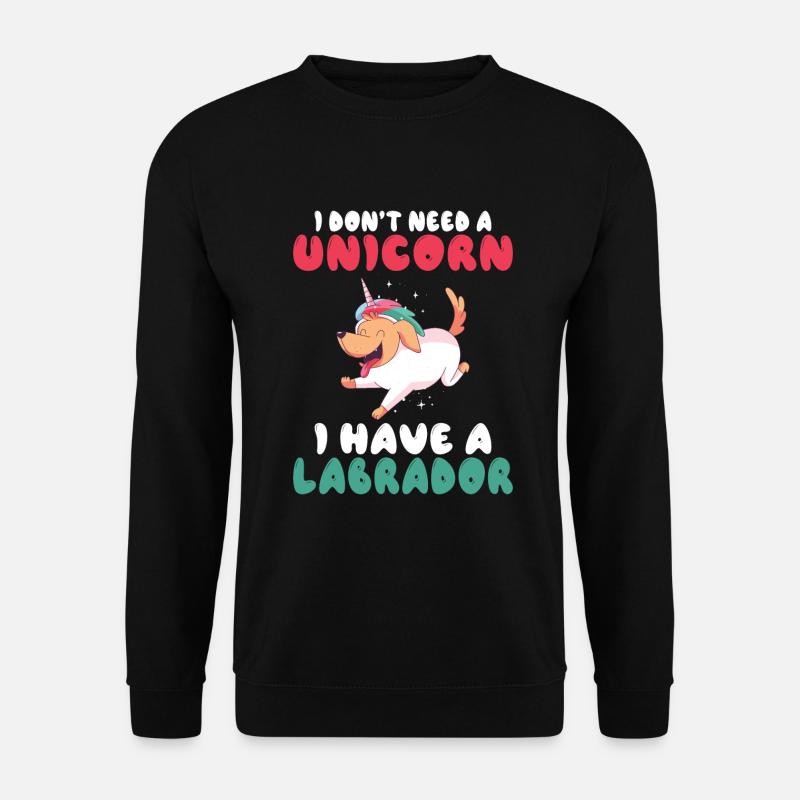 Labrador Lover Gifts - Unisex Sweatshirt - black