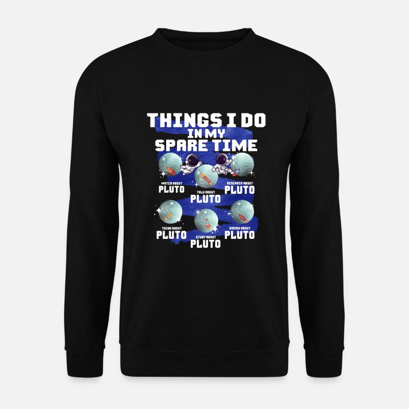 Pluto - Unisex Pullover - Schwarz