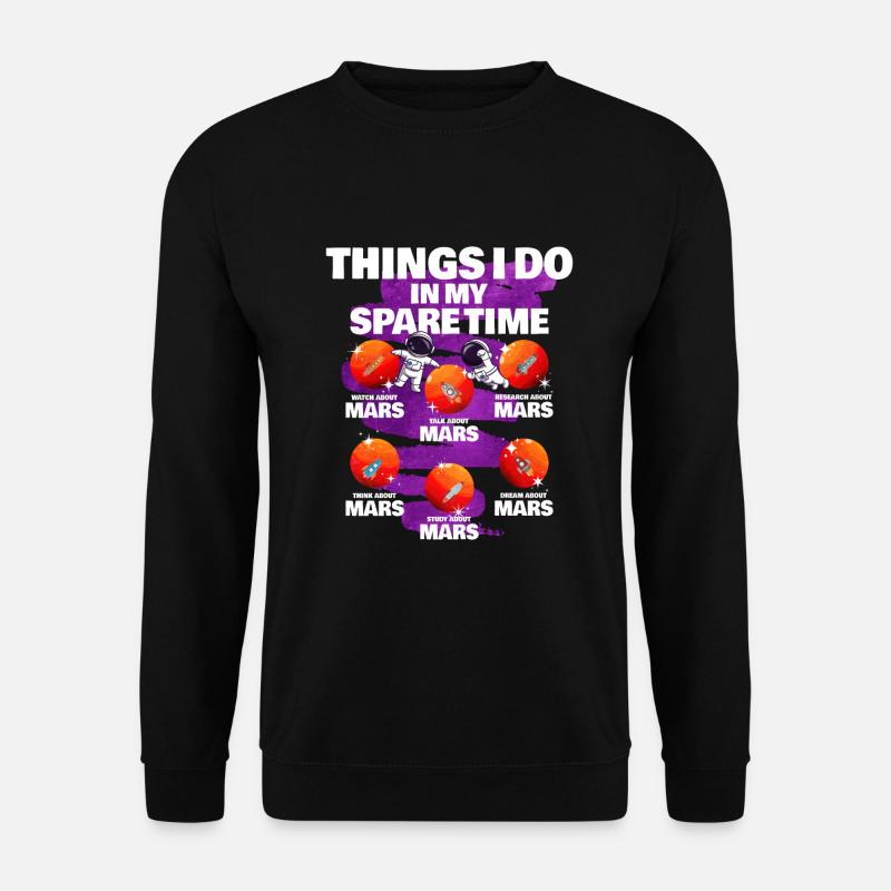 Mars - Unisex Sweatshirt - black