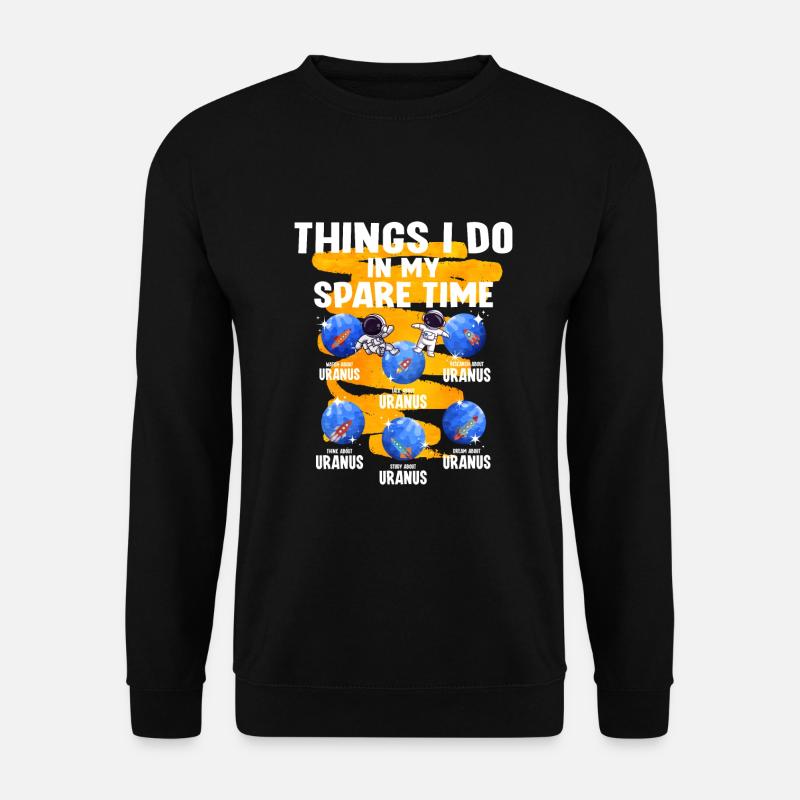 Uranus - Unisex Sweatshirt - black