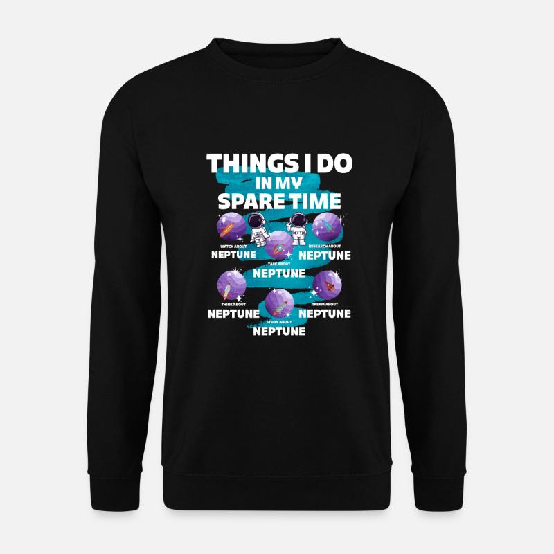 Neptune - Unisex Sweatshirt - black