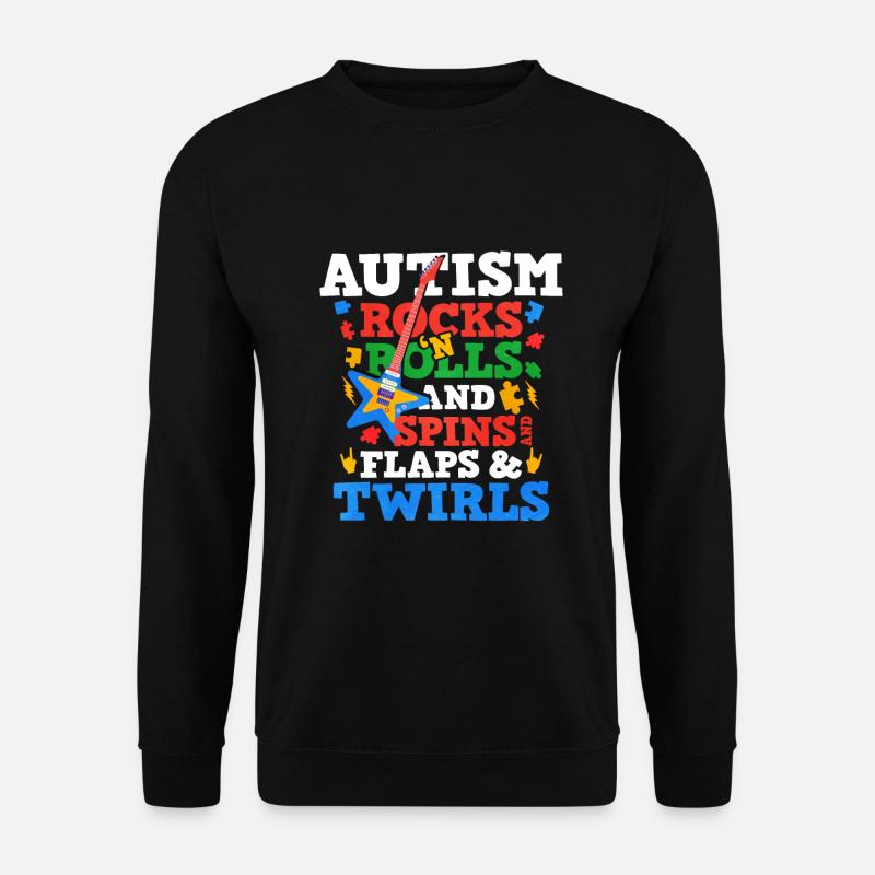 Autism Autism Gift - Unisex Sweatshirt - black