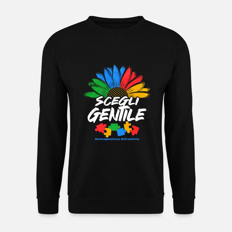 Autism Autism Gift - Unisex Sweatshirt - black