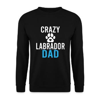 Cadeaux amoureux du Labrador - Sweat-shirt Unisexe - noir - Devant - Alina (178cm) & Michal (187cm)
