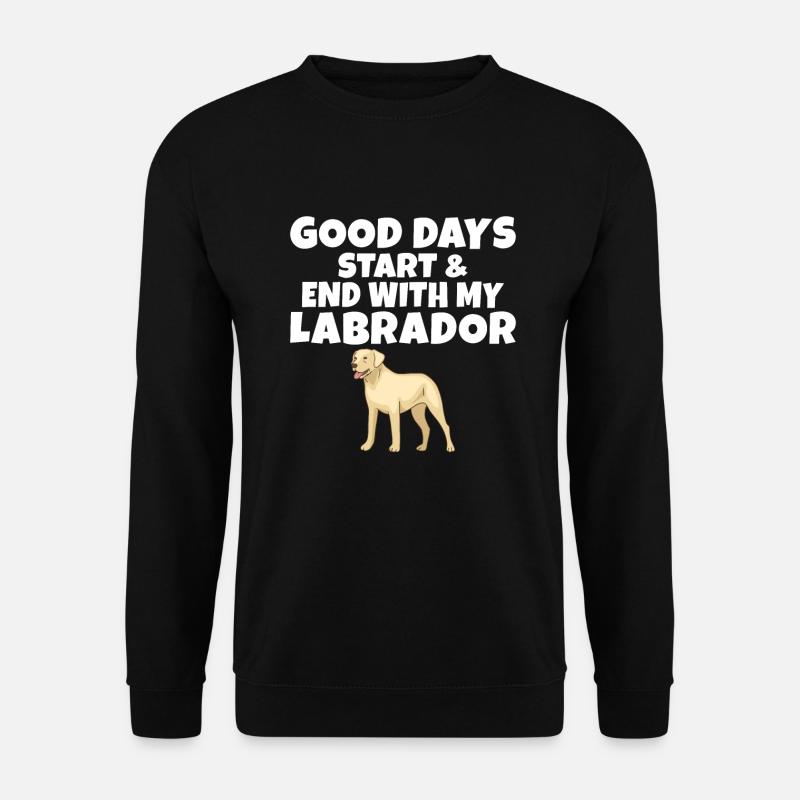 Labrador Lover Gifts - Unisex Sweatshirt - black