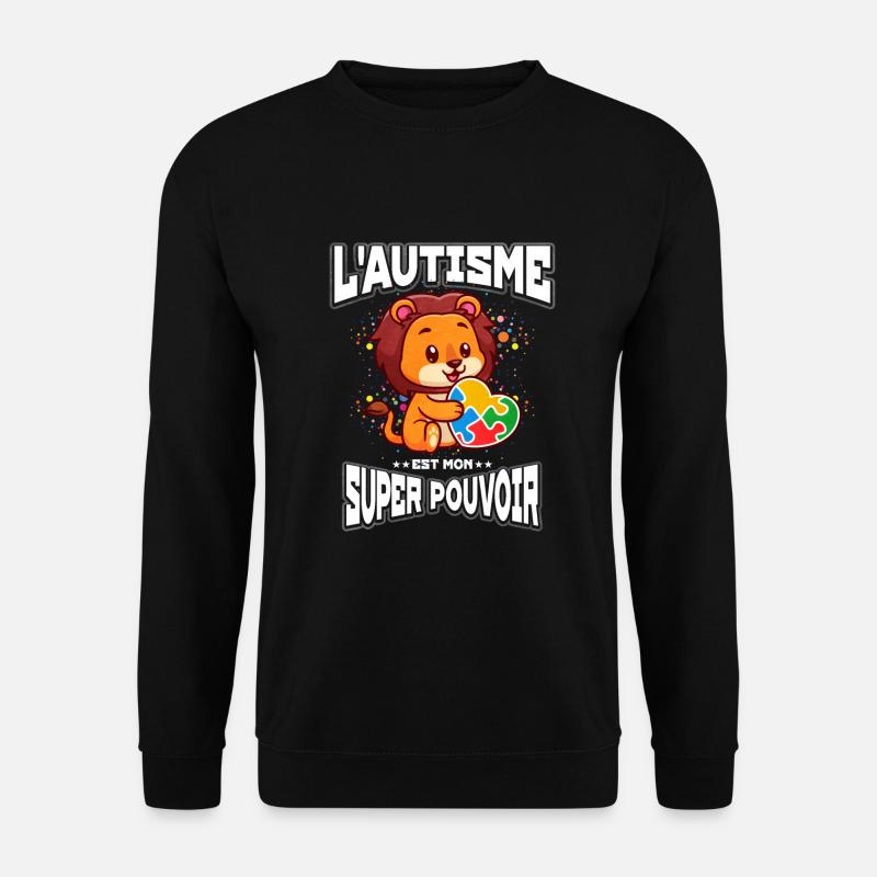 Autism Autism Gift - Unisex Sweatshirt - black