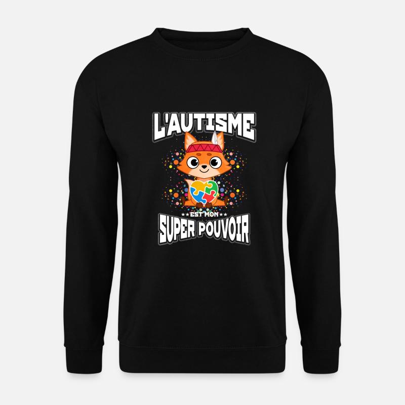 Autism Autism Gift - Unisex Sweatshirt - black