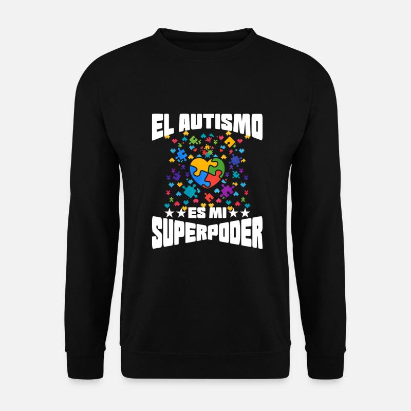 Cadeau autisme autisme - Sweat-shirt Unisexe - noir