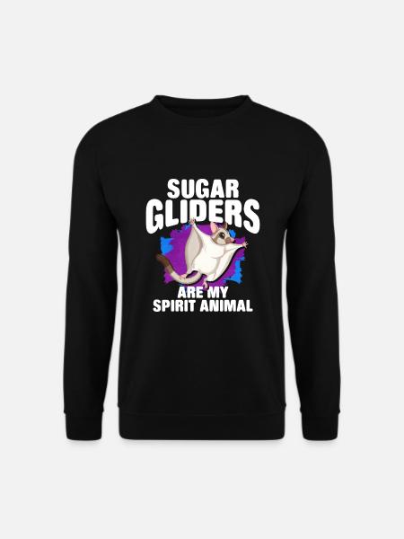 Flying squirrel - Unisex Sweatshirt - black