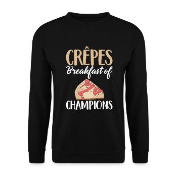 Cadeaux de chat siamois - Sweat-shirt Unisexe - noir - Devant - Alina (178cm) & Michal (187cm)