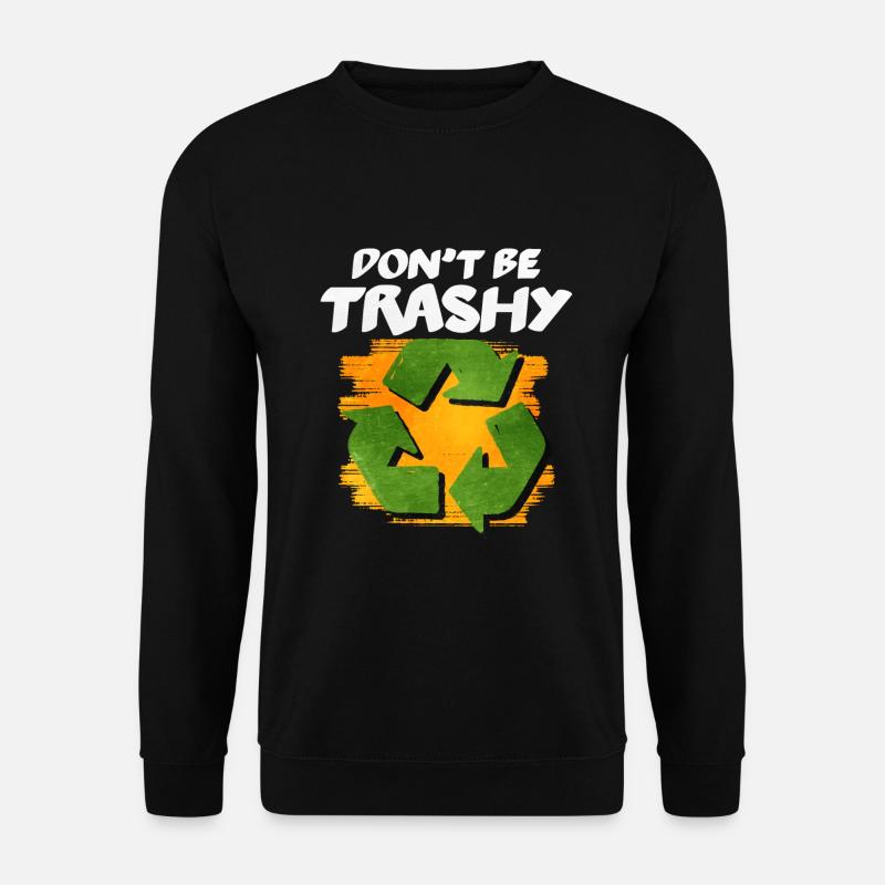 Recycling - Unisex Sweatshirt - black