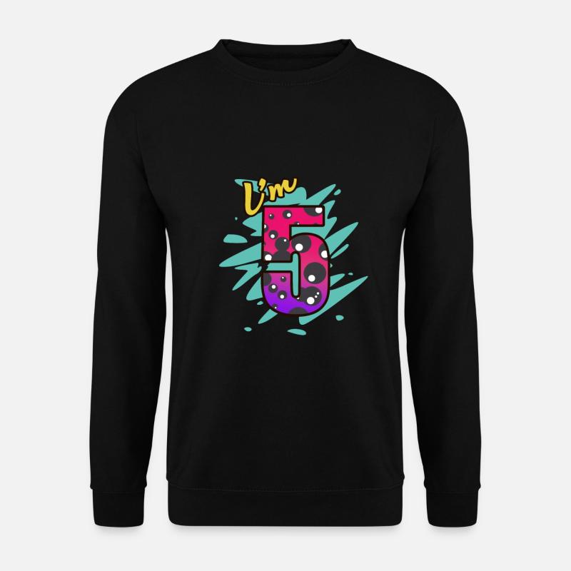 5. Birthday - Unisex Sweatshirt - black